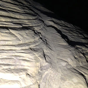 3D lighting demonstration displaying visible shadows